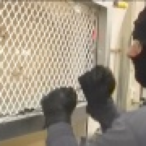 Oberlichte mit Vergitterung Oberlichte mit Vergitterung