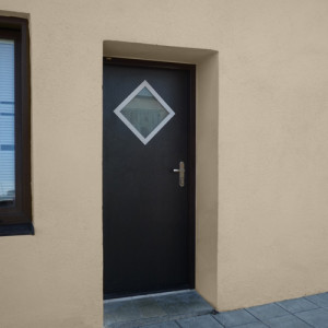 ADLO - Sicherheitst�r ADUO, Thermo f�r den Au�enbereich, verglast mit Panzerglas