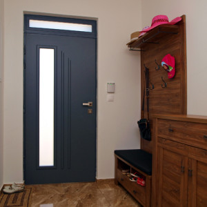 ADLO - Thermo-Sicherheitst�r Teduo, verglast PS370, Oberlichte, T�roberfl�che Geta 411