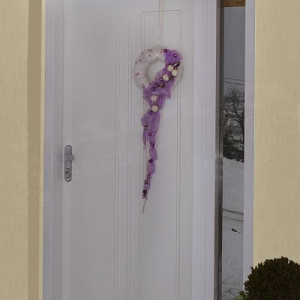 ADLO - Sicherheitst�r ARDEN Termo f�r den Au�enbereich, Leistenausf�hrung mit Seitenlichte