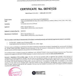 ADLO Sicherheits-Doppelfl�gelt�r Serie ELITE RC1