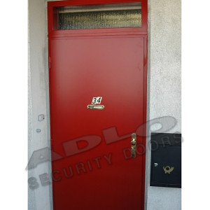 ADLO - Sicherheitstr ADUO, mit dem Oberlicht, ins Exterieur