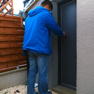 ADLO - Thermo-Auenraumtr TEJEN, Hhe atypisch 188 cm, Breite atypisch 68 cm, Troberflche G411