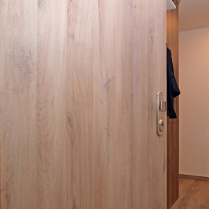 ADLO - Sicherheitstr ADUO, Troberflche DRG 653 Eiche Kronberg, Trzarge wei RAL 9003