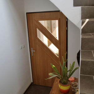 ADLO - Sicherheitst�r Kasto, verglast P453, Thermo-T�r f�r den Au�enbereich, Thermo Dreifach-Panzerglas