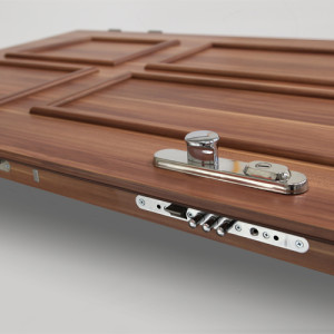 ADLO - Sicherheitst�ren ADUO, Thermo f�r den Au�enbereich, Leistenausf�hrung, ADLO Sicherheitshebel f�r T�ren