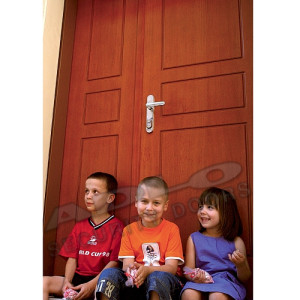 ADLO - Sicherheitstr TEDUO, zweiflgelige, profil Furnier F250