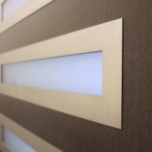 ADLO - Sicherheitst�r ADUO, NOBLESSE, Gloria 003, Termo-Dreifachglas, detail