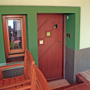 ADLO - Thermo-Sicherheitst�r KASIM, Thermo-Dreifachglas P522, H�he der T�r 179cm, Eingangst�r in einen Kesselraum