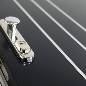 ADLO - Thermo-Sicherheitst�r LISBEO, T�rdesign atyp Leistenausf�hrung LPA, T�roberfl�che RAL 7016