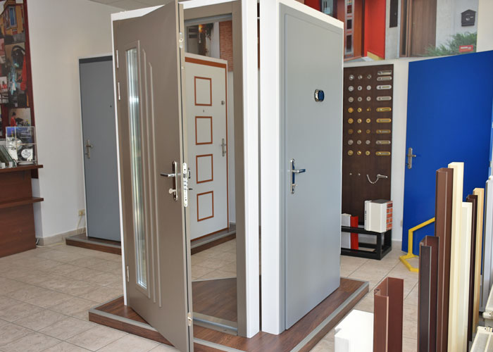 Türenfotos in Muenchen Showroom