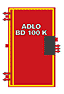 ADLO Sicherheitstür RC2 KABEO D3 (Reihe ECONOMY)