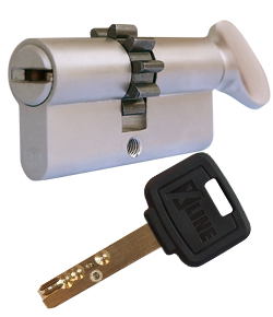 Resist XLINE Sicherheitszylinder, mit Widerhaken, 115mm/50xT65 Olive, 5 Schl�ssel.