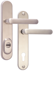 Schutzbeschlag Rostex R4, Rund, Edelstahl matt, Exklusiv, Drcker - Drcker