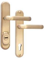 Schutzbeschlag Rostex R4 Decor, Rund, Edelstahl Titan matt, Drcker - Drcker